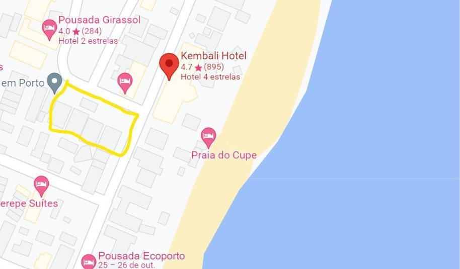 فيلا Casa De Luxo Em Porto De Galinhas Com Funcionaria A 50 M Do Mar المظهر الخارجي الصورة